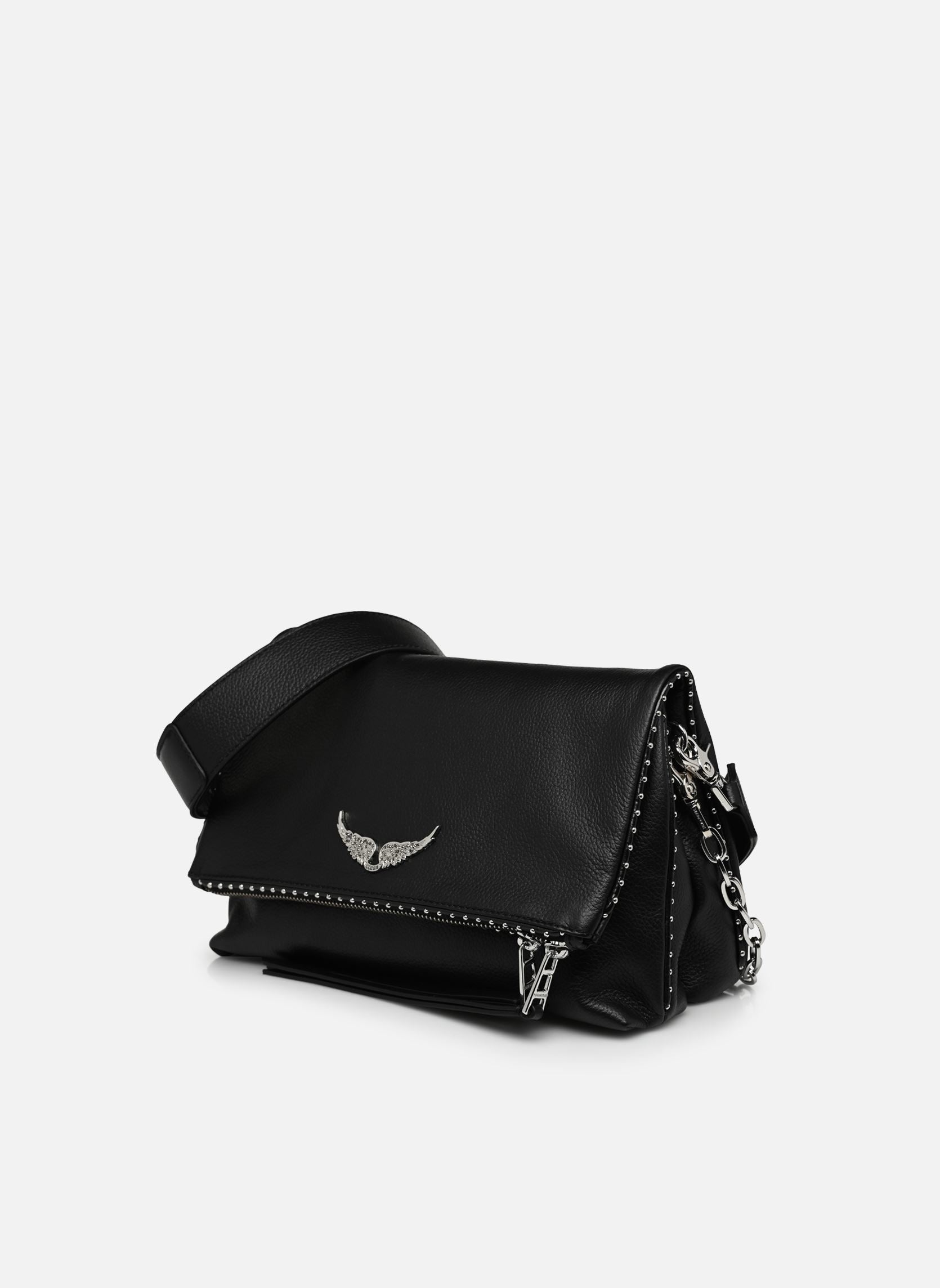 Rocky Grained Leather + Studs
