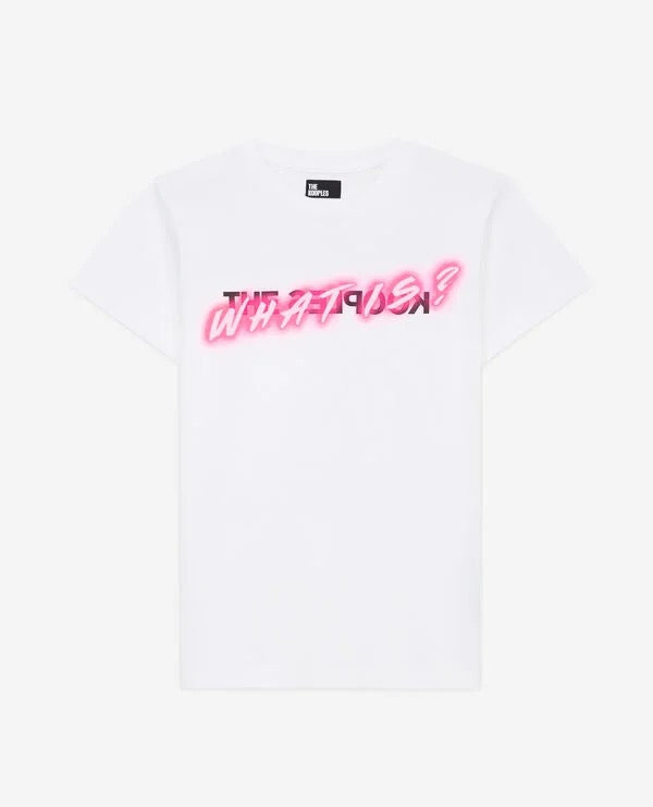 T-SHIRT WHAT IS NÉON BLANC